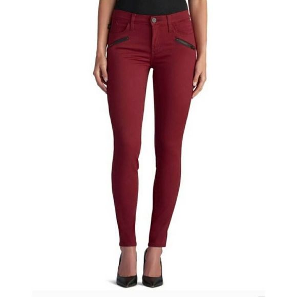 Rock & Republic Denim - Sz 12 Rock & Republic Kashmiere Burgundy Jeggings